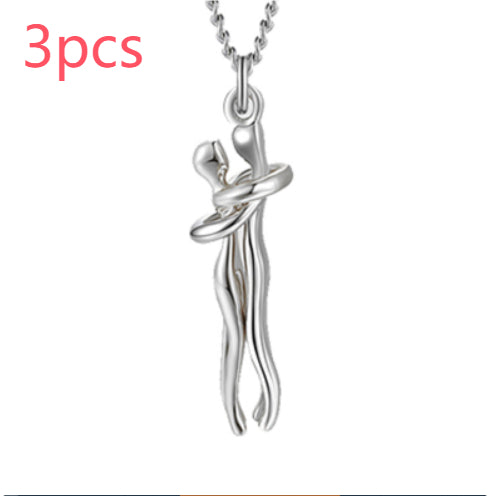 Collar Abrazo de Amor - Joyería Unisex para Parejas - Image 31