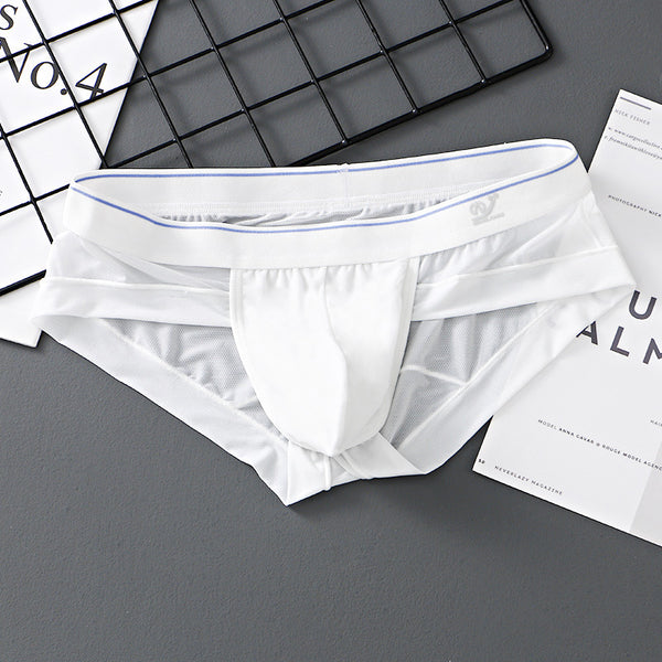 Shorts de Seda de Hielo Triangular para Hombre