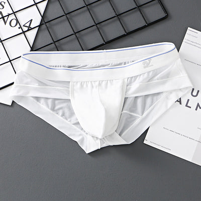 Shorts de Seda de Hielo Triangular para Hombre