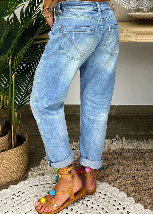 Pantalones Vaqueros Holgados Estilo Western Clásico - Image 4