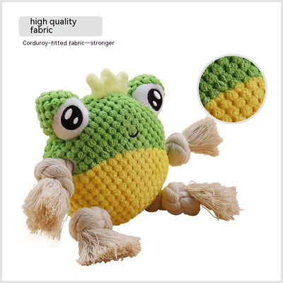 Juguete de Cuerda Interactivo para Perros - Tirador Resistente con Peluche - Image 2