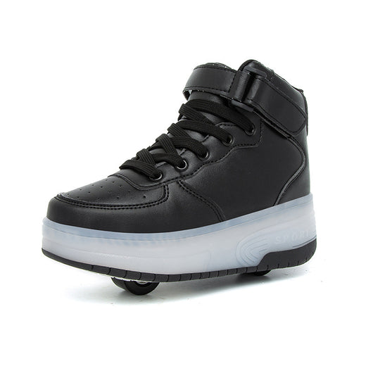 Zapatillas Deportivas Altas con Luces LED y Carga Inalámbrica - Image 9
