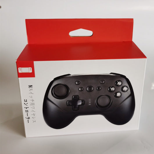 Black wireless Bluetooth gamepad for Nintendo Switch with joysticks, D-pad, and action buttons. - Image 9