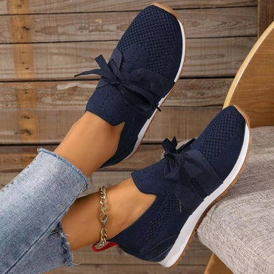 Zapatos Casuales Deportivos para Mujer con Malla Transpirable y Cordones - Image 6