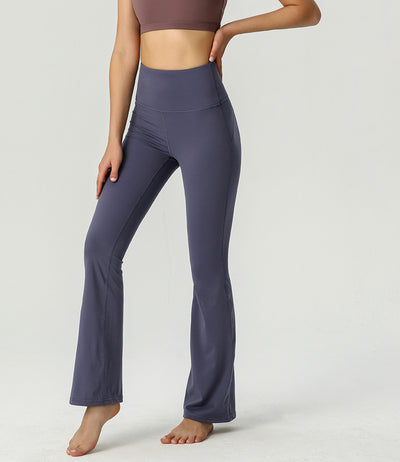 Pantalones Yoga Cintura Alta Doble Faz Elásticos para Mujer - Image 3