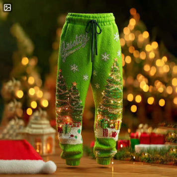 Pantalones de Chándal Casuales con Estampado y Cordón Ajustable para Hombre - Image 15