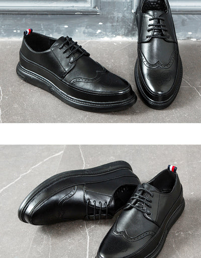 Zapatos Casuales Brogue de Cuero para Hombre - Estilo Verano - Image 11