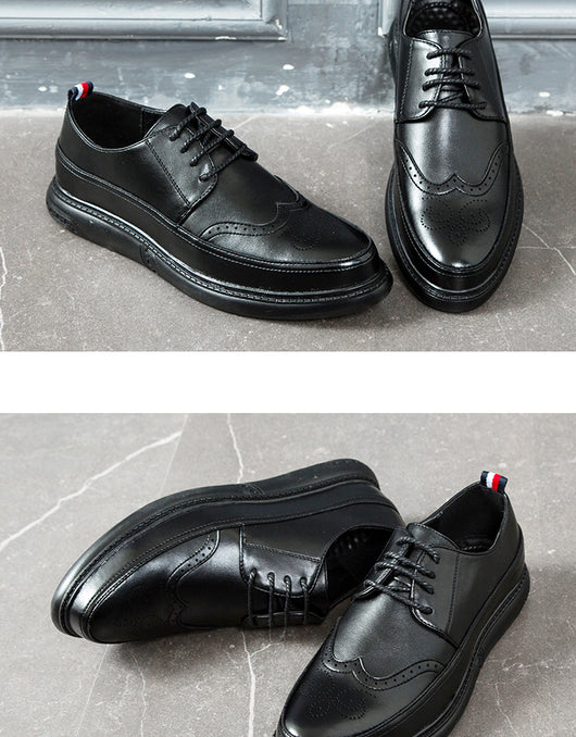 Zapatos Casuales Brogue de Cuero para Hombre - Estilo Verano - Image 11