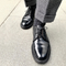 Zapatos de Cuero Estilo Retro Americano para Negocios