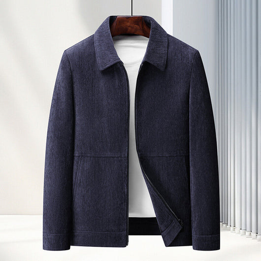 Saco Casual de Solapa para Hombre Maduro - Image 5