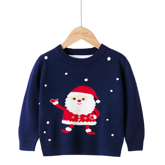 Suéter Infantil Doble Capa de Algodón para Otoño, Invierno y Navidad - Image 12