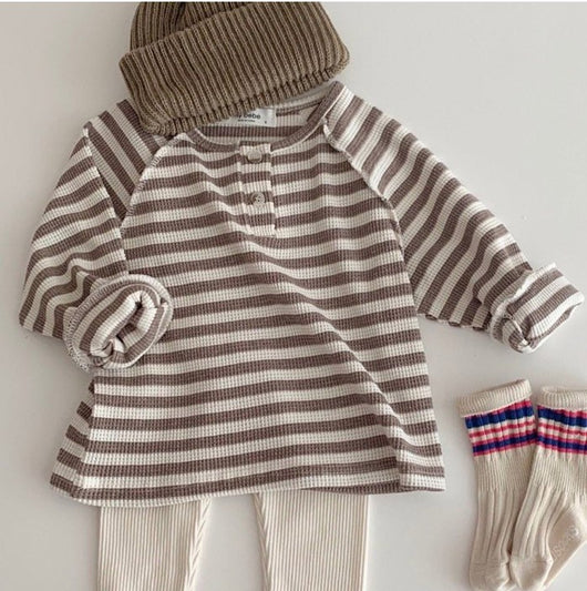 Suéter Tejido Infantil Casual Versátil para Otoño - Image 5