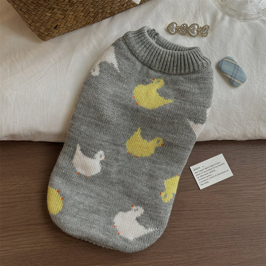 Suéter Fair Isle para Perro Pequeño - Abrigo Teddy Otoño Invierno - Image 2