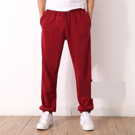 Pantalones Casuales Hombre Cintura Elástica Algodón Ligero Verano - Image 2