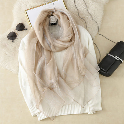 Pañuelo de Seda Elegante para Mujer - Estilo Casual Versátil - Image 3