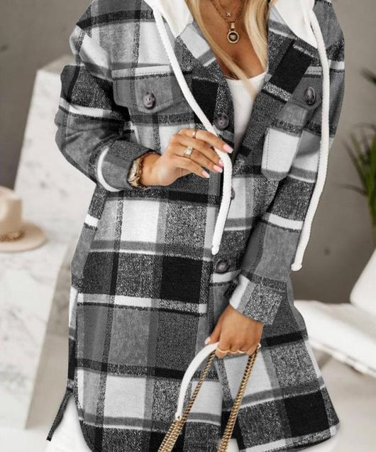 Abrigo con Capucha para Mujer - Diseño Moderno - Image 11