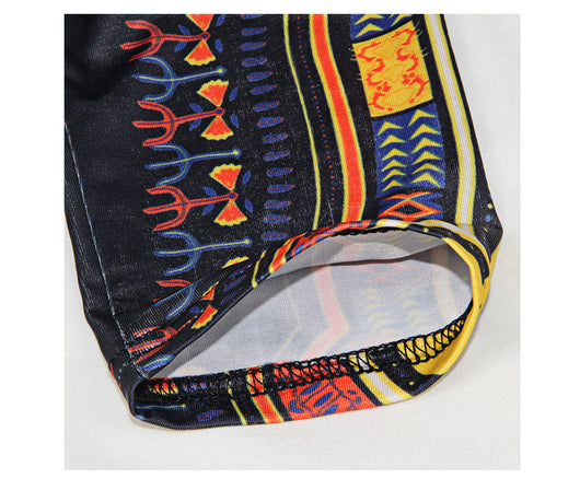 Bikini Estampado de Cintura Alta con Manga Larga - Image 14