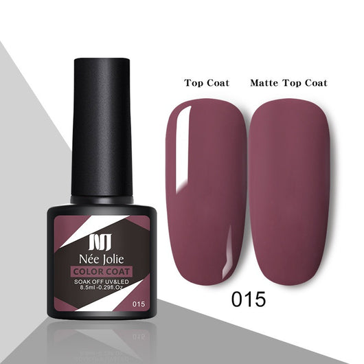 Esmalte de Uñas Gel Rojo Navideño con Brillo Reflectante UV - Image 81