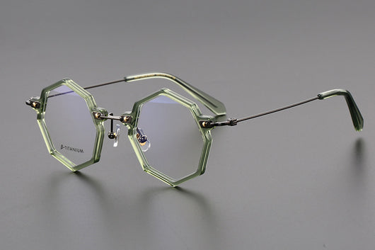 Gafas Retro Ultraligeras de Titanio Puro con Lentes para Miopía - Image 24