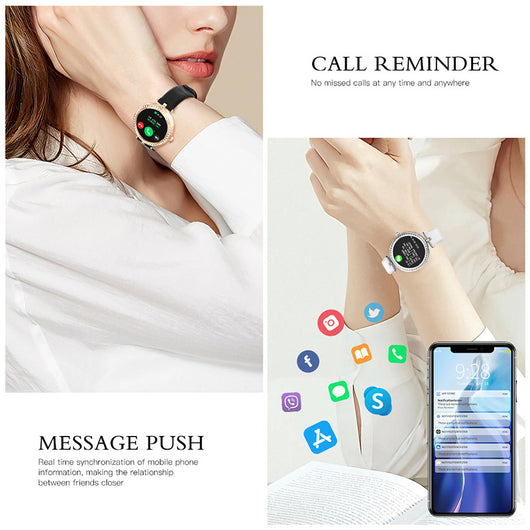 Reloj Inteligente para Mujer con Llamadas Bluetooth y Monitoreo de Salud - Image 16