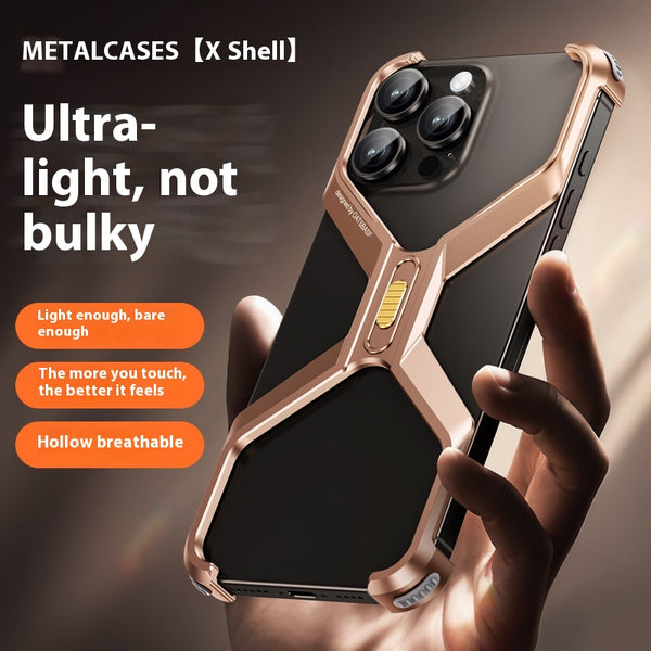 Funda Protectora Metálica Hueca con Disipación de Calor