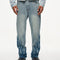 Jeans Acampanados con Parches Flame para Hombre