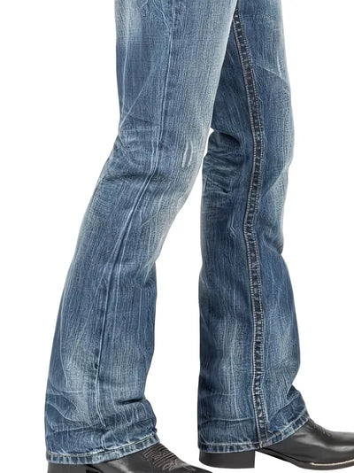 Jeans Rectos de Estilo Urbano para Hombre - Image 9