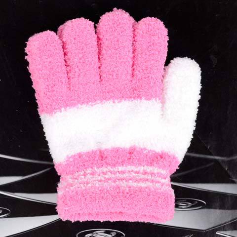 Guantes Infantiles de Felpa Cálidos y Adorables en Colores Pastel - Image 12