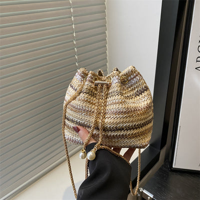 Bolsa de Playa Diamond con Cadena - Bolso Bandolera y Hombro para Mujer - Image 9