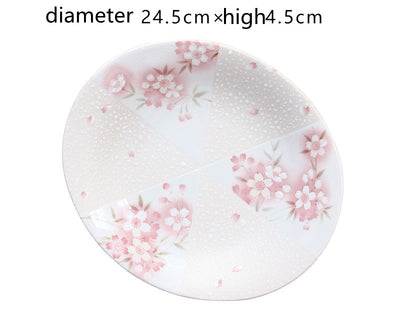 Juego de Vajilla Cerámica Mino-yaki Flor de Cerezo Importada de Japón - Image 12
