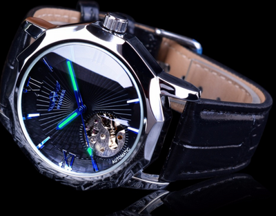 Reloj Automático Hollow Men's - Mecanismo de Precisión - Image 16
