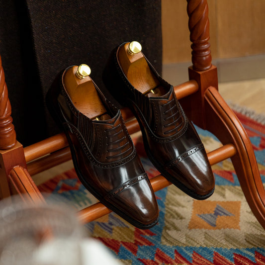Zapatos Formales de Cuero Genuino para Ejecutivos