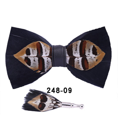 Corbatín con Plumas - Accesorio Elegante y Sofisticado - Image 6