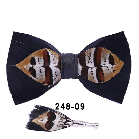 Corbatín con Plumas - Accesorio Elegante y Sofisticado - Image 6