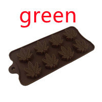 Molde de Silicona para Chocolate y Postres con Diseño de Hojas - Image 8