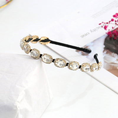 Diadema Fina con Diamantes de Cristal Brillante - Image 11
