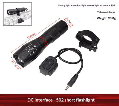 Linterna Táctica de Aleación de Aluminio con Zoom y Luz de Alta Intensidad - Image 16