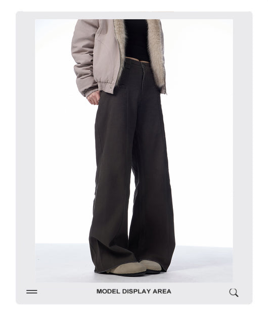 Pantalones Retro Holgados para Mujer - Comodidad Clásica - Image 9