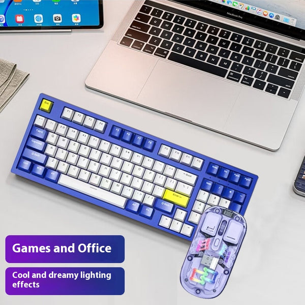 Kit Teclado Mecánico Personalizado + Ratón Gaming de Precisión