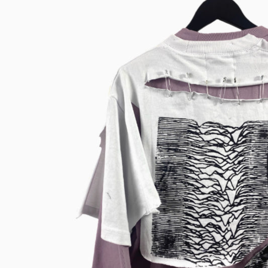 Conjunto Artístico de Dos Piezas con Mangas Largas Efecto Desgastado - Image 2