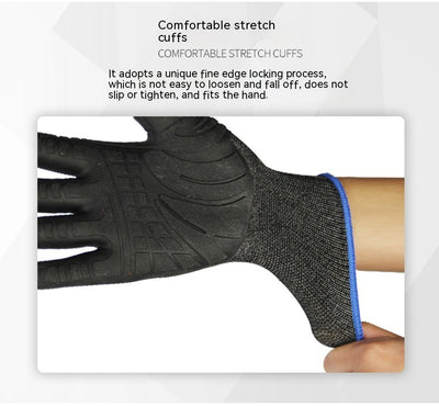 Guantes Blandos Respirable de Caucho Impregnado en TPE - Image 7