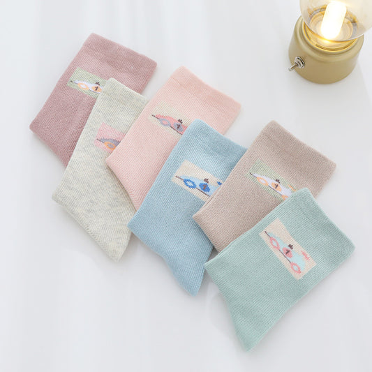 Calcetines Infantiles Largos con Diseños Animados para Niños y Niñas - Image 2