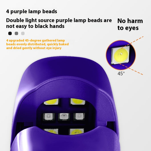 Lámpara UV Portátil Recargable para Diseño de Uñas - Image 5