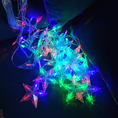 Linterna LED Decorativa Corazón Estrella con Luz Intermitente - Image 4