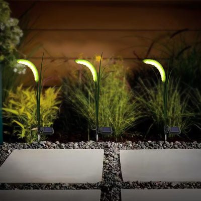 Lámpara Solar LED Decorativa con Pasto Artificial para Jardín - Image 11