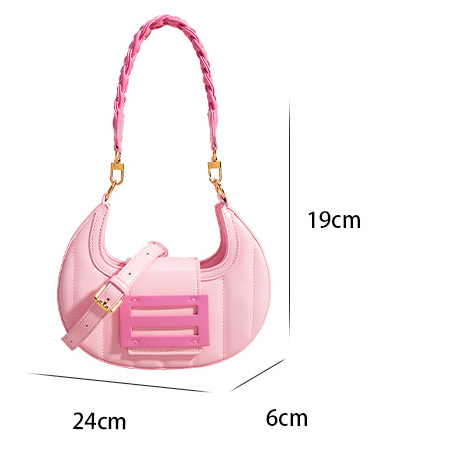 Bolsa Bandolera Diseño Minimalista Crescent para Mujer - Image 8