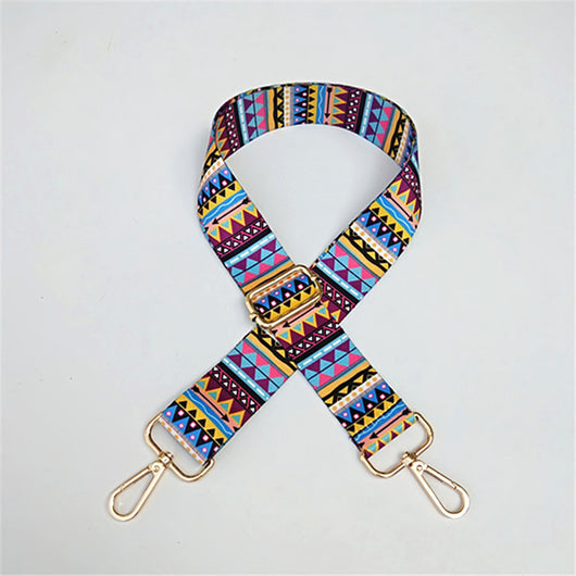 Bolso Bandolera Étnico con Correa Ancha Ajustable - Image 11