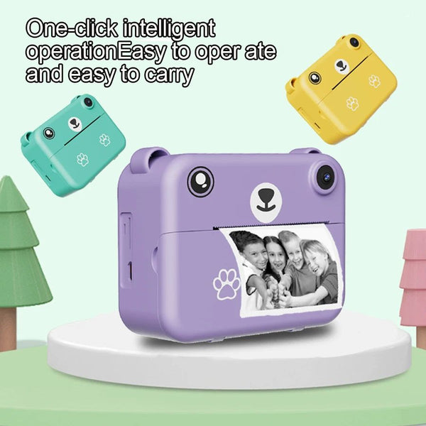 Cámara Digital Infantil con Impresión Instantánea