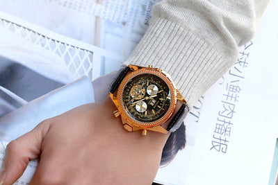 Reloj Automático Tourbillon para Hombre con Esfera Grande y Múltiples Funciones - Image 8
