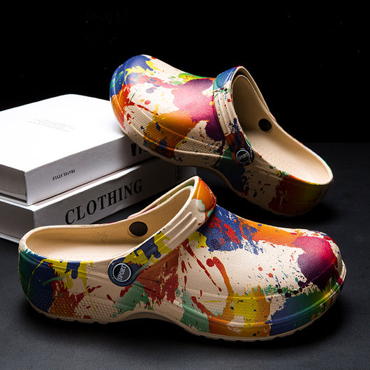 Sandalias de Playa Personalizadas para Hombre con Diseño Impreso - Image 14